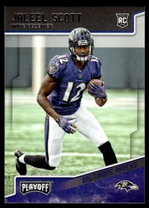 2018 Panini Playoff Jaleel Scott Rookie (RC) Ravens #235 - Picture 1 of 2