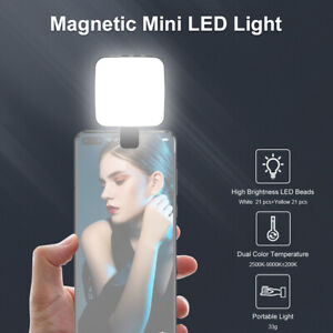 Lampe Series Cube 14 avec 13 LED Lumière iPhone 15 12 MagSafe Video Mini Poche
