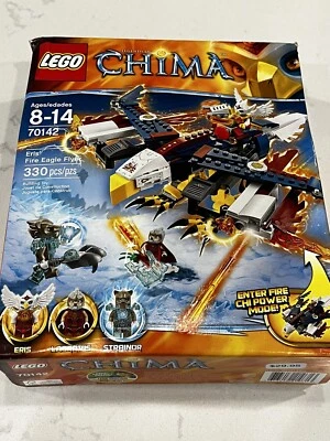 LEGO Chima Eris' Fire Eagle Flyer 70142 New Sealed 2014 Lagravis Strainor damage - Image 1 of 4