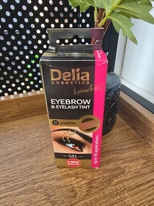 DELIA COSMETICS Long Lasting Eyebrow & Eyelash Gel Tint 15ml GRAPHITE - Picture 1 of 2