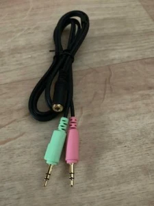 Genuine Turtle Beach PC Splitter Cable for Recon Headsets 3.5 mm jacks - Picture 1 of 1