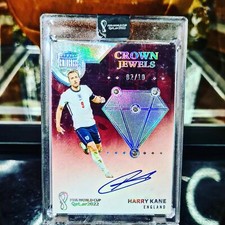 Harry Kane EMINENCE ! Crown Jewels 4 X diamond Inside Card On Card Auto 
