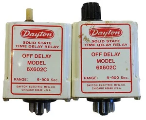 Dayton 6X602C 120 V AC Adjustable Off Delay Time Delay Relay - Picture 1 of 5