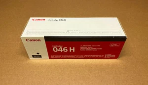 Canon Cartridge 046H Genuine High Capacity BLACK Toner - for LBP 650C IC MF730C - Picture 1 of 2