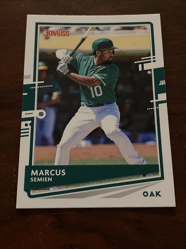 2020 Donruss Marcus Semien #92 Oakland Athletics B6402 - Image 1 of 1