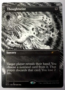 MTG: Secret Lair Drop - Thoughtseize - Rare - NM - #1117 - Picture 1 of 1