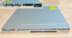 CISCO WS-C3850-12S-E + 1x PWR-C1-350WAC - Bild 1 von 1