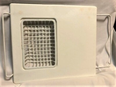 白色亚克力切割/切碎板带篮子 — 第 1/4 张图片