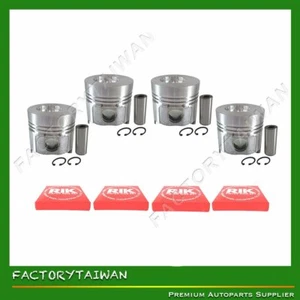 Piston + Ring Kit Set STD for Yanmar 4TNA84 (100% Taiwan Made) x 4 SETS - Picture 1 of 12