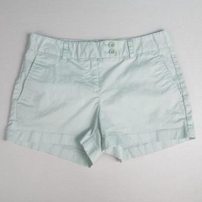 Vineyard Vines Dayboat Chino 3" Shorts Womens 2 Light Mint Green Preppy Beach - Image 1 of 4