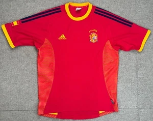 Maglia Adidas Vintage 2002-2003 Espana Nazionale Calcio Taglia Media - Foto 1 di 12