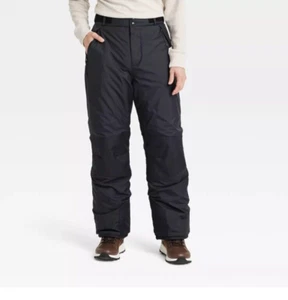 All In Motion Men's Snow Pants Fit Full Water-Repellent Pants Cold-Weather - Picture 1 of 15