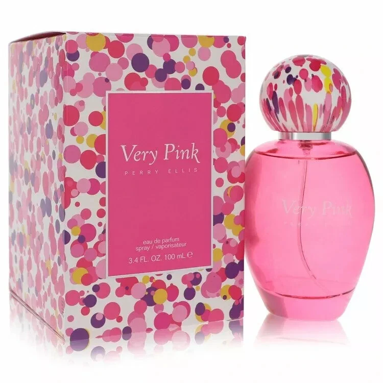Perry Ellis Very Pink por Perry Ellis Eau De Parfum Spray 3.4 OZ, CAJA SELLADA. Foto 1 de 1