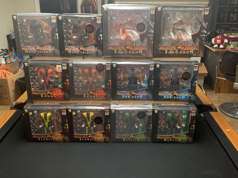 Storm Collectibles Mortal Kombat I, 1:12 Action Figure Lot Cover
