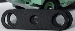 Land Rover Series 1 2 Lucas FW2 Wiper Motor Rubber Windscreen Seal Escutcheon x2 - Picture 1 of 2