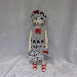 Made to fit PETEENA POODLE #03 Handmade Top, Hat, Skirt & Purse, Doll Clothes - Picture 1 of 3