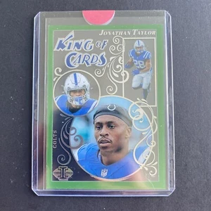 2023 Panini Illusions: King of Cards #9 Jonathan Taylor Colts Green - Picture 1 of 2