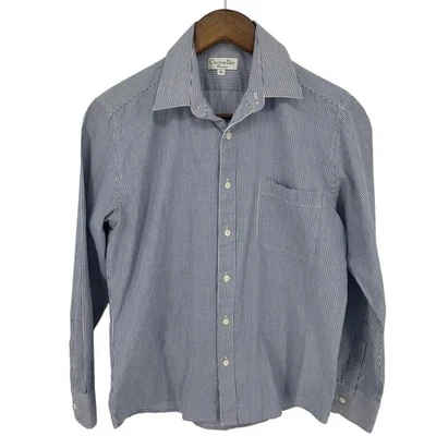 Camisa de Vestir Christian Dior Chemise Jóvenes Niños Con Botones Talla 16 Usada en Excelente Condición Diseñadora Foto 1 de 4