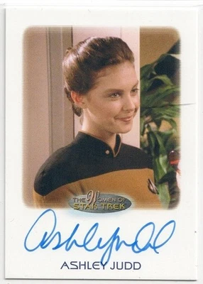 Women of Star Trek A&I - Ashley Judd as Ensign Robin Lefler - Auto Card - Image 1 of 2