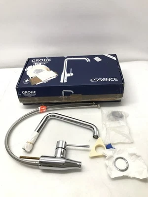 GROHE Essence, kitchen tap (kitchen tap with pull-out shower, 360° - Image 1 of 4
