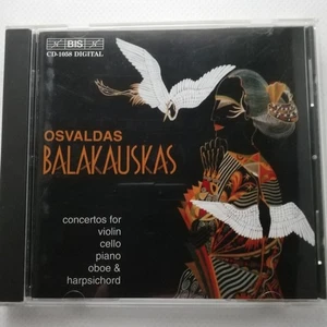 Osvaldas Balakauskas: Concertos / Katkus / BIS CD CD-1058 - Foto 1 di 3