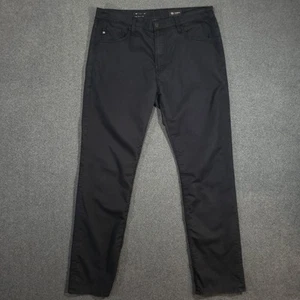 AG Everett Commuter Performance Jeans Herren 35x32 schwarz Slim Straight AirLuxe - Bild 1 von 12