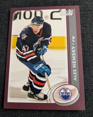 Ales Hemsky 2002-03 O-Pee-Chee OPC Rookie RC #337 Oilers - Image 1 of 2