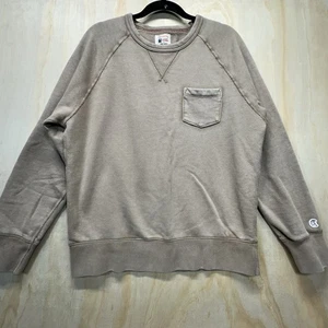 Todd Snyder + Champion Men Brown Crewneck Sweater Size Large - Picture 1 of 8