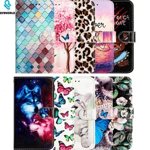 For Xiaomi 15 14 13 14T Redmi A5 14C 14R Case Painting Leather Wallet Flip Cover - Picture 1 of 21