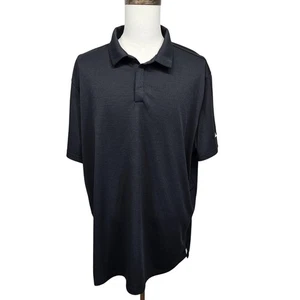 Nike Dri-FIT Poloshirt Herren 3XL schwarz Golf sportlich Performance Swoosh Logo - Bild 1 von 11