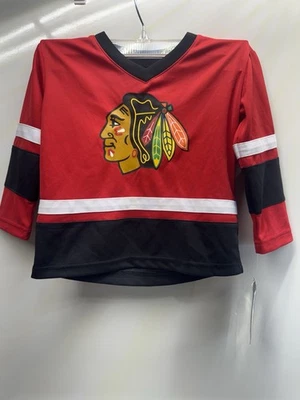NHL Chicago Blackhawks Hockey Jersey New Size 2T Toddler - Image 1 of 4