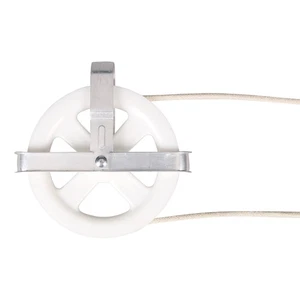 S-R 250 UV Inhibitor Weather-Resistant Nylon Swivel Eye Pulley 5 Dia. in. - Picture 1 of 1