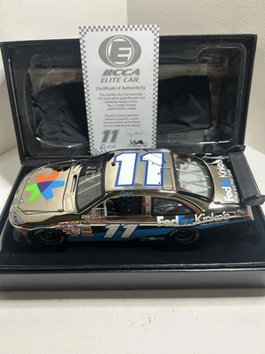 RARE! Denny Hamlin #11 FedEx Kinko's 2008 Camry White Gold Elite 47 of 50 - Image 1 of 4