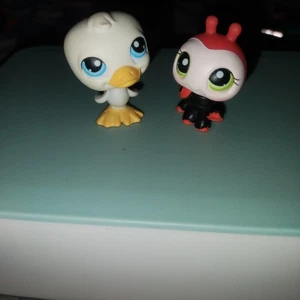 Hasbro Duck And Ladybug 2004 Littlest Pet Shop - Imagen 1 de 5