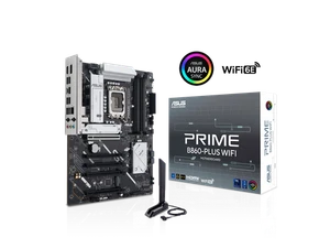 ASUS PRIME B860-PLUS WIFI B860 LGA 1851 ATX motherboard, Intel Core Ultra Series - Picture 1 of 5