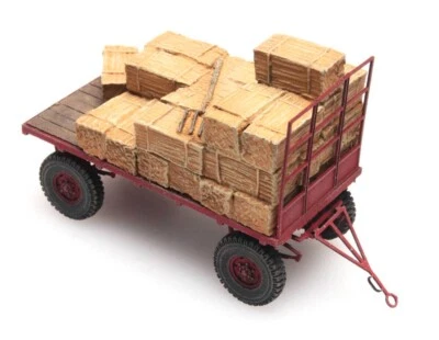 Artitec 387.348 - 1:87: Strohanhänger, Fertigmodell - NEU + OVP