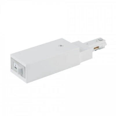 WAC Lighting THL-HLES-1A White H Track Current Limiter Single Live End - Slim - Image 1 of 3