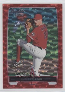 2012 Bowman Draft Draft Picks Red Ice /25 Mike Morin #BDPP111