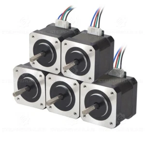 Motor paso a paso Nema 17 64 oz.in 1.5A 42x42x39 mm 4 hilos con cable de 1 m y conector nuevo - Imagen 1 de 13