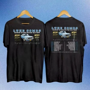 Luke Combs Growin Up Tour 2024 T-Shirt Gift For Fans Unisex All Size S-5XL - Picture 1 of 5