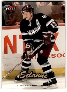 2013-14 Score Teemu Selanne #5 Anaheim Ducks