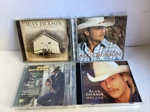 Alan Jackson CD Lot of 4 Country Precious Memories, Real World, Who I Am, Drive - Picture 1 of 9