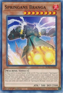 Springans Branga BLVO-EN008 YuGiOh! Common - Picture 1 of 1