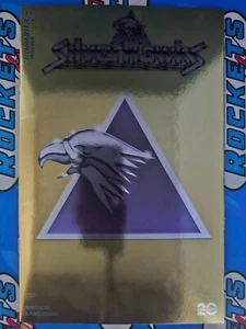 Silverhawk #1 Dynamite 2025 1:20 CVR X Símbolo Variante Lámina de Oro - Imagen 1 de 12