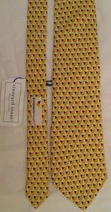 -AUTHENTIQUE cravate cravatte VINEYARD VINES 100% soie - Picture 1 of 4
