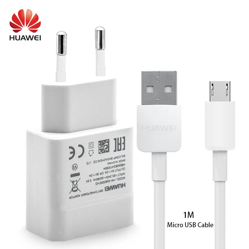 Cable micro USB cargador rápido OEM Huawei 9V/2A Honor 9 8 Lite P8 max Play 7 7i 6 Foto 1 de 4