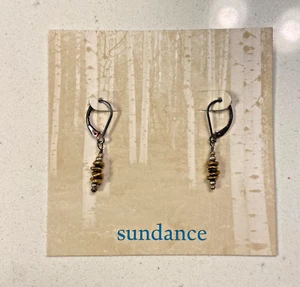 Sundance Petite Sterling Silver and 14Kt Gold Filled Earrings - Picture 1 of 5