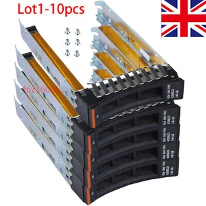 Lot IBM 2,5" Drive Caddy Tray x3550 x3650 x3500 x3400 M2 M3 M4 HS12 HS22 44T2216 - Photo 1/10