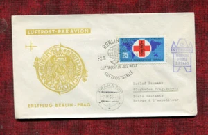 DDR - Erstflug Berlin - Prag -  2. 9. 1963  ( 26961 ) - Picture 1 of 1