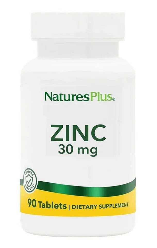 Natures Plus Zinc 30 mg-90 Tabletten (234,68 EUR/kg)